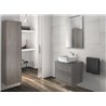 Mueble con lavabo 60cm roble sobrencimera Inspira Square Roca