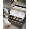 Pack mueble con lavabo 110 cm yosemite Stratum-N Roca