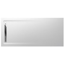 Plato de ducha 200x90cm blanco roto Aquos Roca