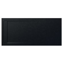 Plato de ducha 200x90cm negro Aquos Roca
