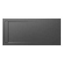 Plato de ducha 200x90cm pizarra Aquos Roca