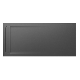 Plato de ducha 200x90cm pizarra Aquos Roca