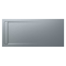Plato de ducha 200x90cm cemento Aquos Roca
