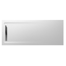 Plato de ducha 200x80cm blanco roto Aquos Roca