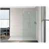 Plato de ducha 200x80cm blanco roto Aquos Roca