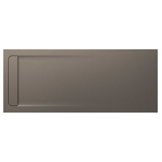 Plato de ducha 200x80cm moka Aquos Roca