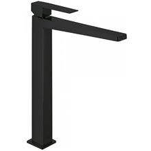 Grifo de lavabo Negro Mate L SLIM TRES