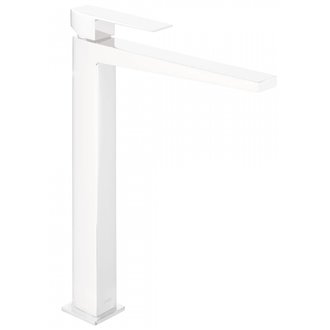 Grifo de lavabo Blanco Mate L SLIM TRES