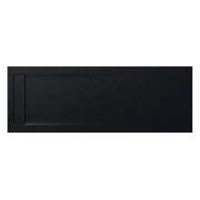 Plato de ducha 200x70cm negro Aquos Roca