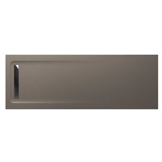 Plato de ducha 200x70cm moka Aquos Roca