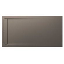 Plato de ducha 200x100cm moka Aquos Roca