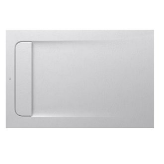 Plato de ducha 100x70cm blanco roto Aquos Roca