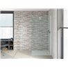 Plato de ducha 100x70cm blanco roto Aquos Roca