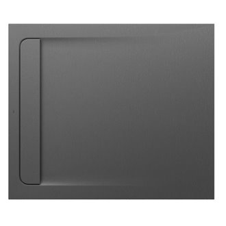 Plato de ducha 100x80cm pizarra Aquos Roca
