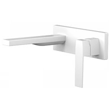 Grifería mural Blanco Mate 18,5 cm SLIM-TRES