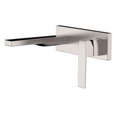 Grifería mural Acero 18,5 cm SLIM-TRES