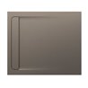 Plato de ducha 100x80cm moka Aquos Roca