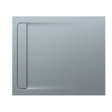 Plato de ducha 100x90cm cemento Aquos Roca