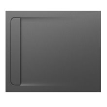 Plato de ducha 100x90cm pizarra Aquos Roca