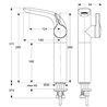 Grifo monomando lavabo 289 Melange Ideal Standard