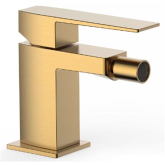 Grifo de bid&eacute; Oro Mate SLIM TRES