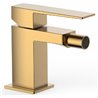 Grifo de bid&eacute; Oro Mate SLIM TRES