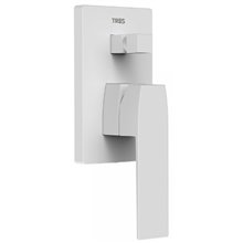 Grifo empotrado de 2 vías Blanco Mate SLIM TRES