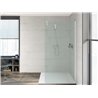Plato de ducha 120x100cm blanco Aquos Roca