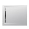 Plato de ducha 120x100cm blanco roto Aquos Roca