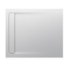 Plato de ducha 120x100cm blanco roto Aquos Roca