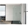 Plato de ducha 120x100cm negro Aquos Roca