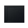 Plato de ducha 120x100cm negro Aquos Roca