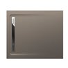 Plato de ducha 120x100cm moka Aquos Roca