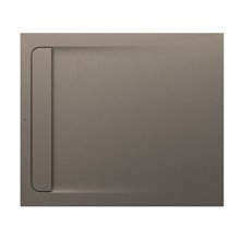 Plato de ducha 120x100cm moka Aquos Roca