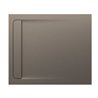 Plato de ducha 120x100cm moka Aquos Roca