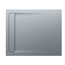 Plato de ducha 120x100cm cemento Aquos Roca