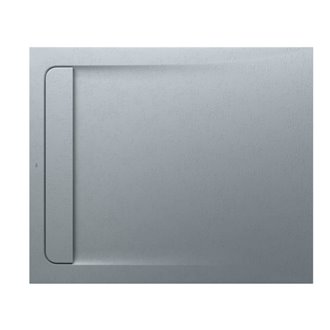 Plato de ducha 120x100cm cemento Aquos Roca