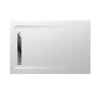 Plato de ducha 120x80cm blanco Aquos Roca