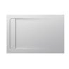 Plato de ducha 120x80cm blanco roto Aquos Roca