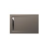 Plato de ducha 120x80cm moka Aquos Roca