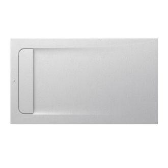 Plato de ducha 120x70cm blanco roto Aquos Roca