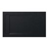 Plato de ducha 120x70cm negro Aquos Roca