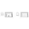 Lavabo Ares h40 Resigres