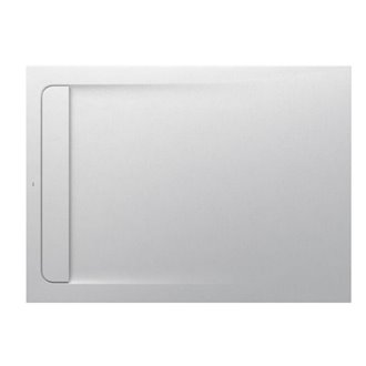 Plato de ducha 140x100cm blanco roto Aquos Roca