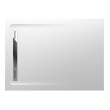 Plato de ducha 140x100cm blanco Aquos Roca