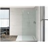 Plato de ducha 140x100cm blanco Aquos Roca