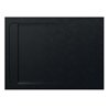 Plato de ducha 140x100cm negro Aquos Roca