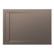 Plato de ducha 140x100cm moka Aquos Roca