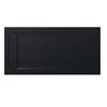 Plato de ducha 140x70cm negro Aquos Roca