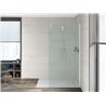 Plato de ducha 140x80cm blanco roto Aquos Roca